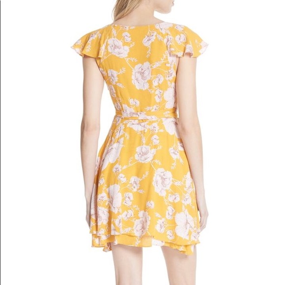 Free people French quarter floral mini wrap dress - Picture 5 of 6